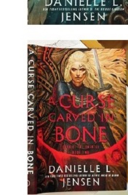 Cover of A Curse Carved in Bone