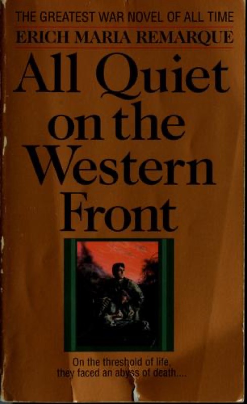 Cover of All Quiet on the Western Front