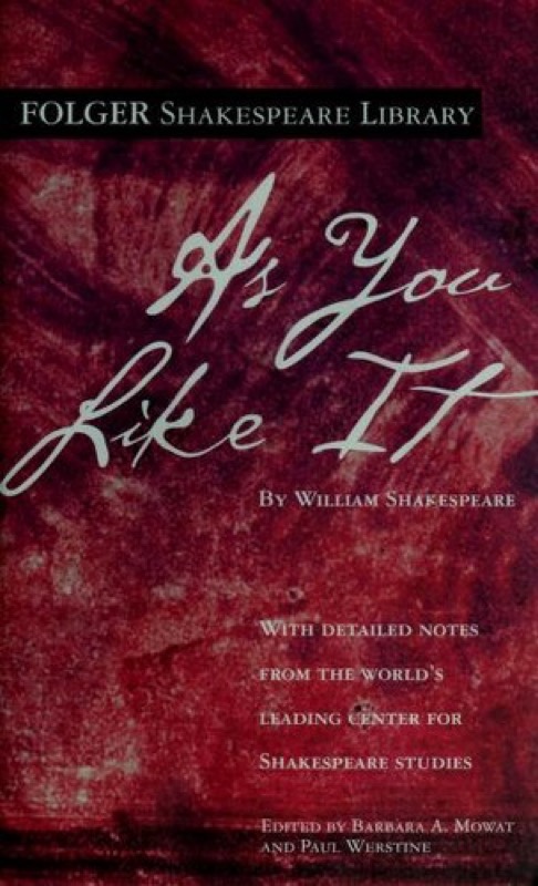 Cover of As You Like It