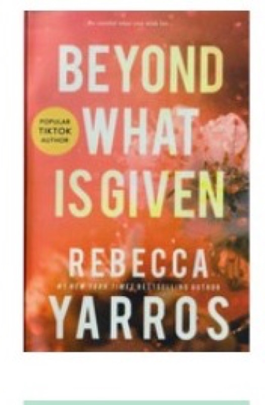 Cover of Beyond What Is Given