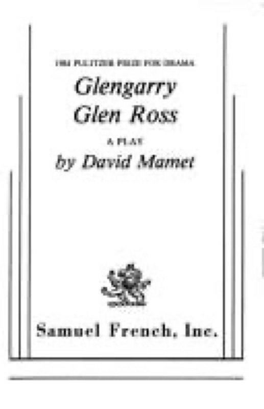 Cover of Glengarry Glen Ross