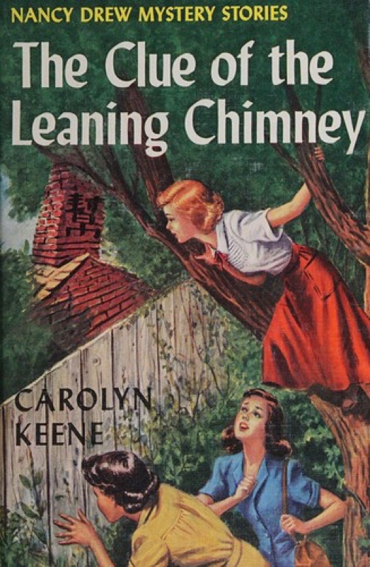 Cover of The Clue of the Leaning Chimney
