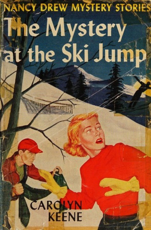 Cover of The Mystery at the Ski Jump