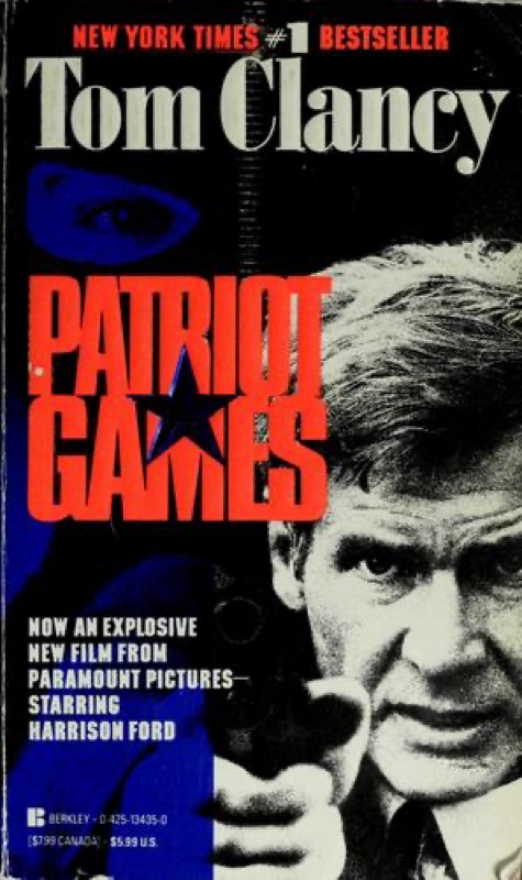 Cover of Patriot Games (Jack Ryan, #1)