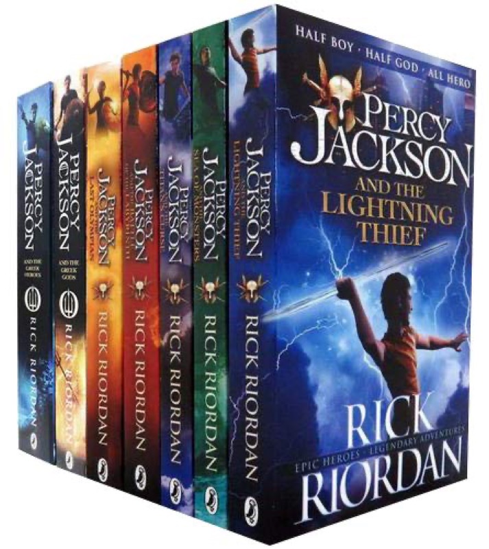 Cover of Percy Jackson Collection 7 Books Set