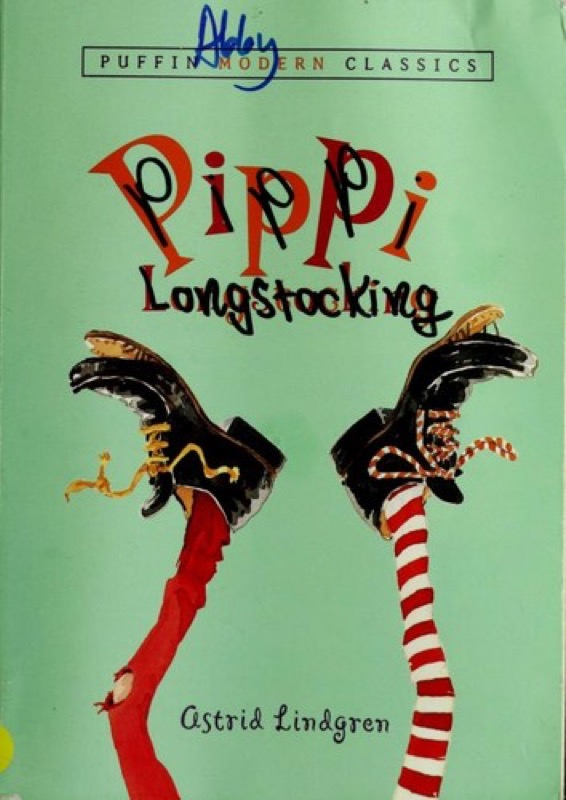 Cover of Pippi Longstocking (Pippi Långstrump, #1)