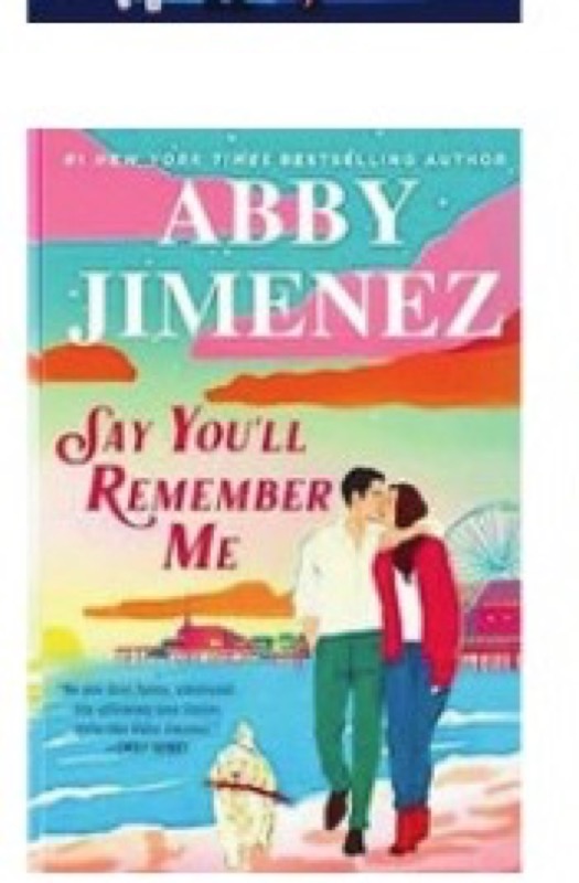 Cover of Say You'll Remember Me