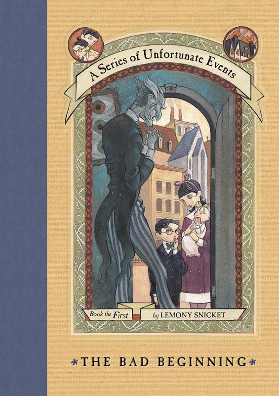 Cover of The Bad Beginning (A Series of Unfortunate Events, #1)