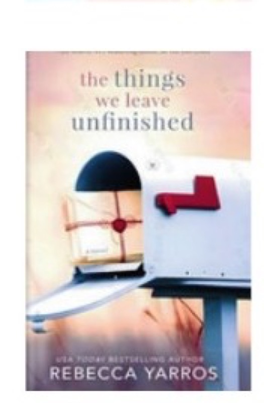 Cover of The Things We Leave Unfinished