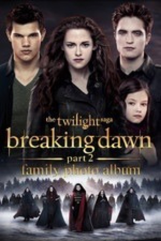 Cover of The Twilight Saga: Breaking Dawn - Part 2 Family Photo Album