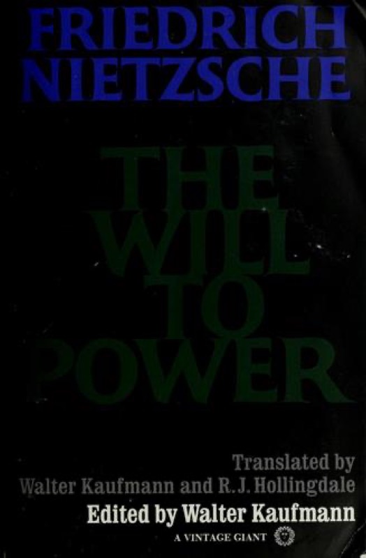 Cover of The Will to Power
